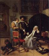 Jan Steen The Doctor-s vistit oil painting on canvas